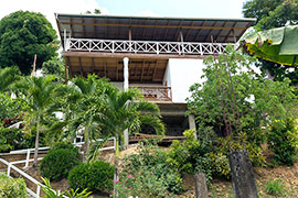 Castara Bliss frontage - click to enlarge